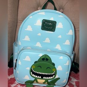 Toy Story mini backpack still makes the same roar sound and looks like new.